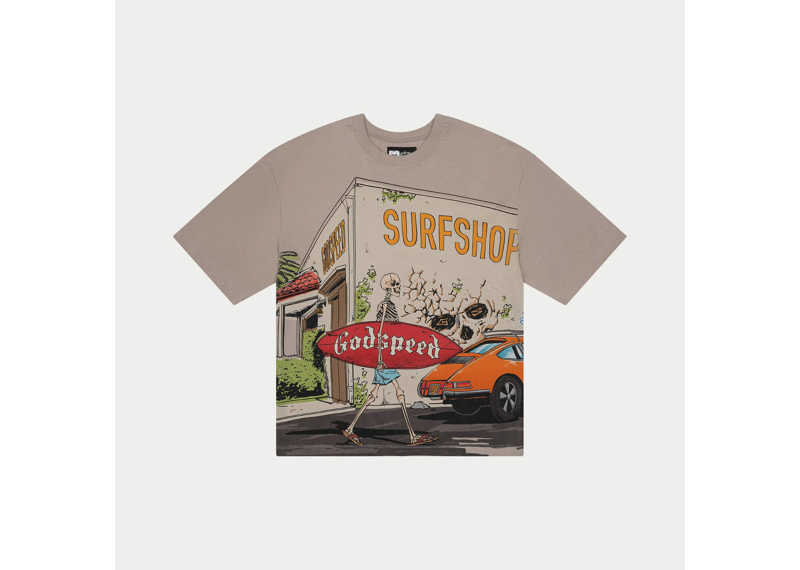 Godspeed Pool Party Tee Grey