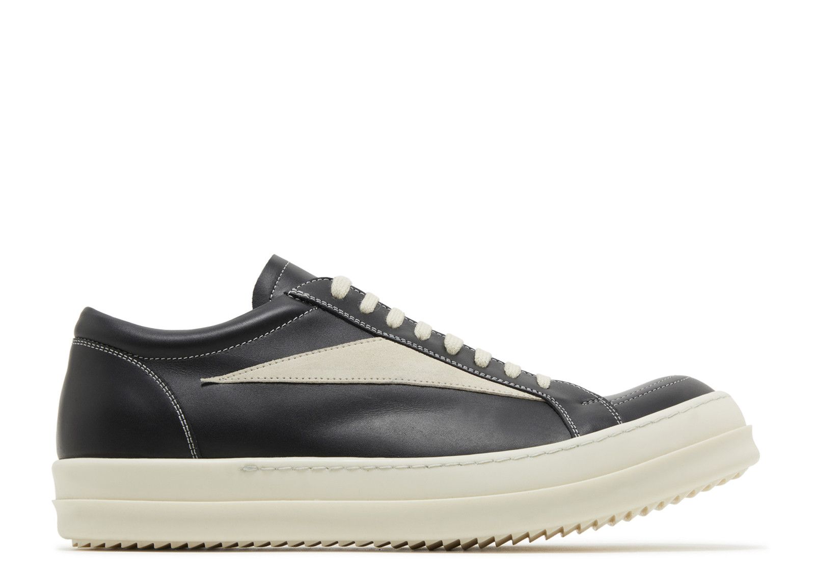 Rick Owens Luxor Vintage Low Black Milk