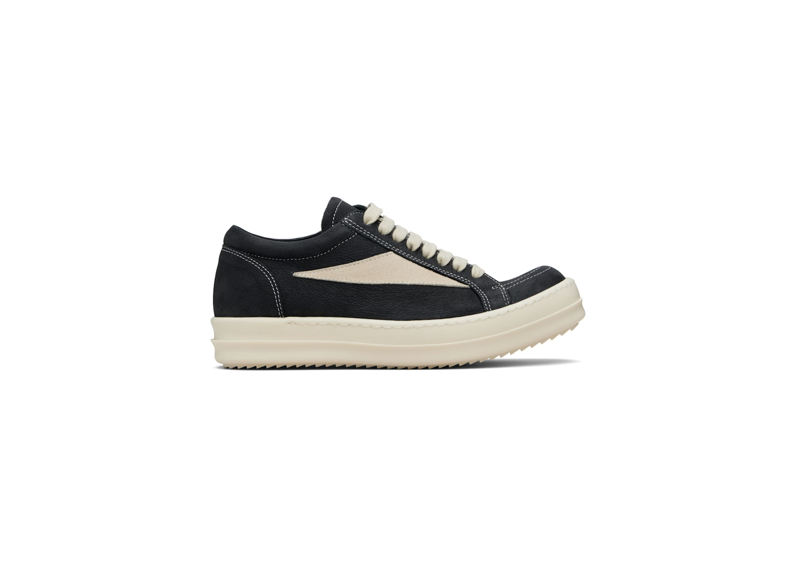 Rick Owens leather vintage low black