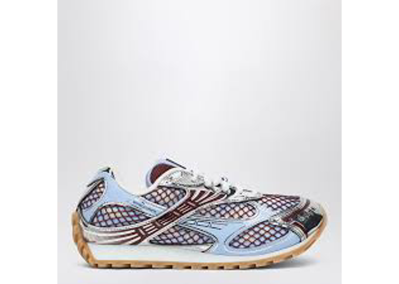 Bottega Veneta Orbit Barolo/Light Blue