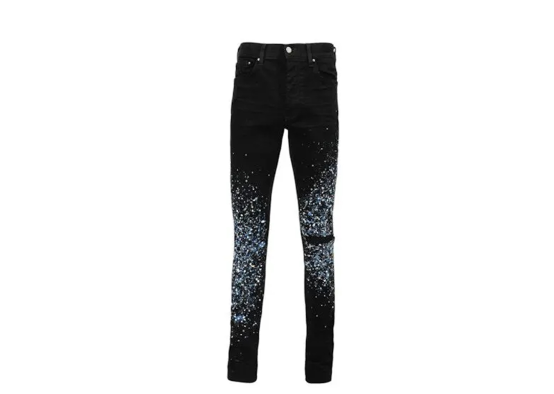 Amiri Crystal painter jeans