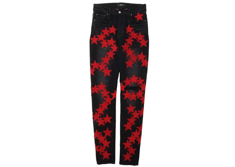 Amiri Jeans (Red Stars)