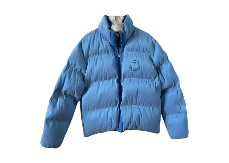 Moncler x Palm Angels Maya Down Jacket Blue