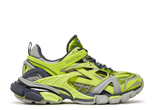 Balenciaga Wmns Track.2 Sneaker Grey Neon Yellow