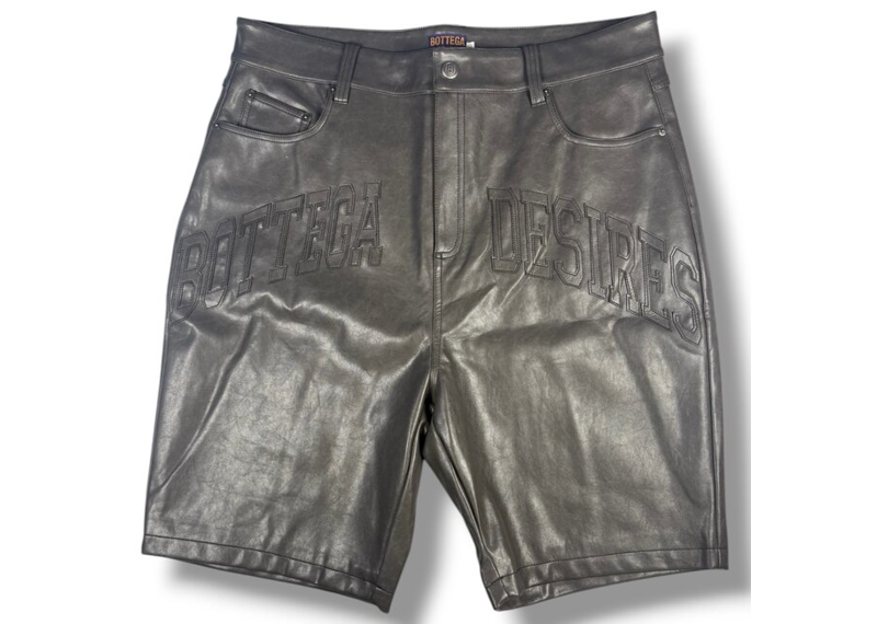 Bottega Desires Leather Shorts