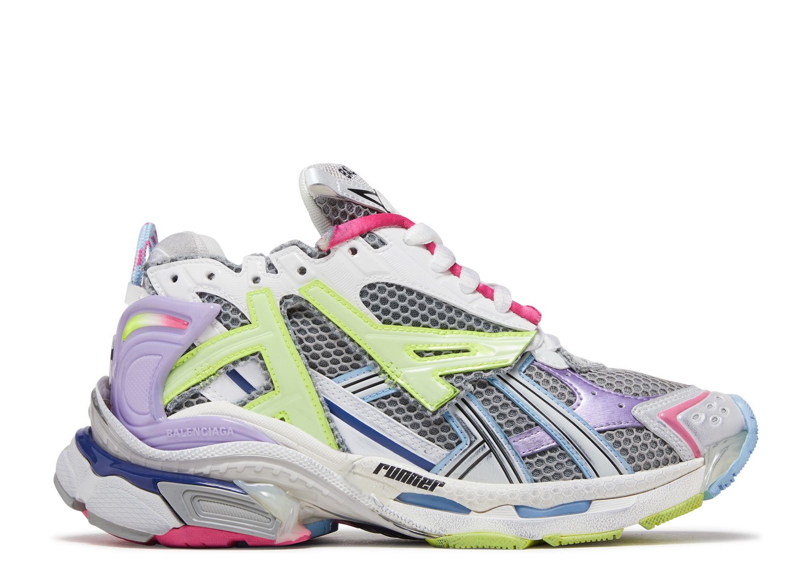 Balenciaga Wmns Runner Sneaker Grey Light Purple
