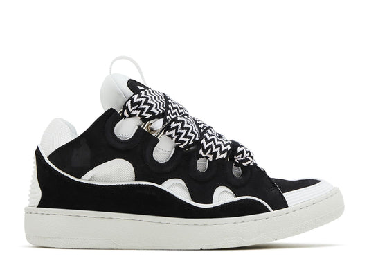 Lanvin Curb Sneakers Black White