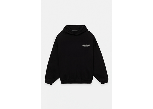 Fear of God Essentials Black Fleece Hoodie