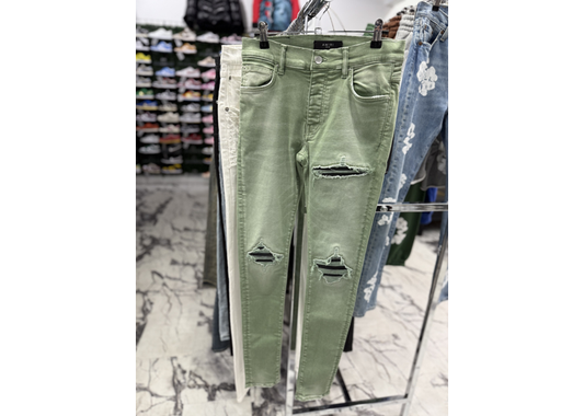 AMIRI Green Wash Jeans