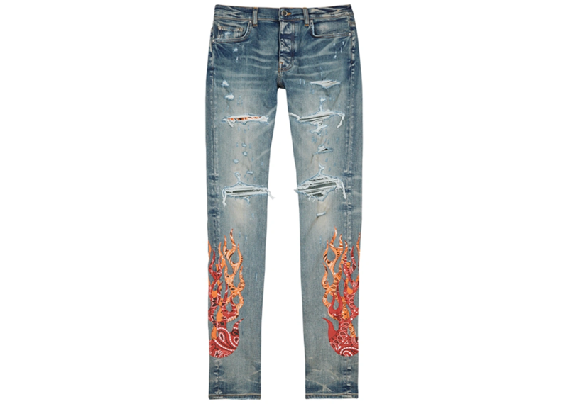 AMIRI jeans Banda Flame Thrasher
