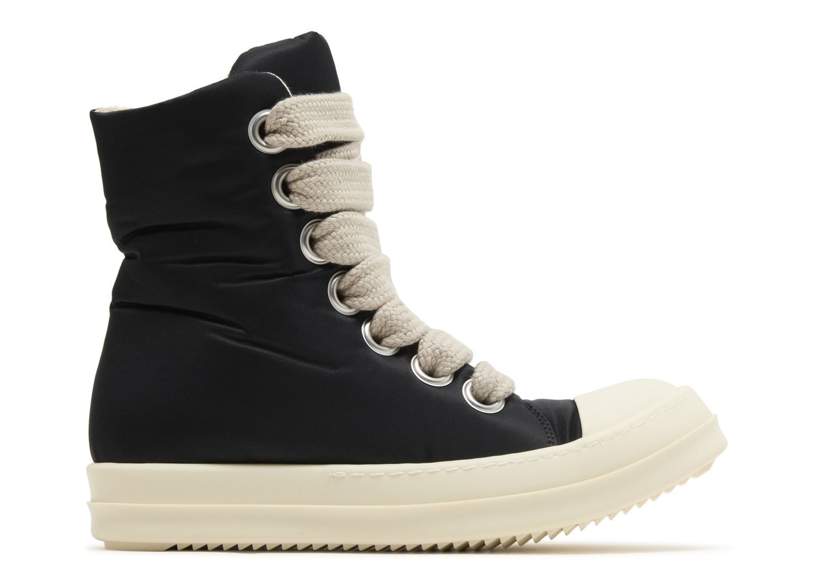 Rick Owens Wmns Lido DRKSHDW Jumbo Lace Puffer High Black Pearl