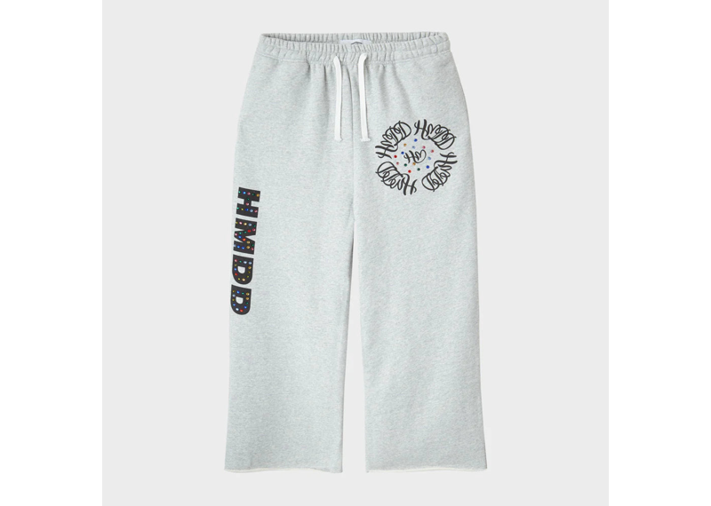 HMDD Rhinestone Sweatpants Grey