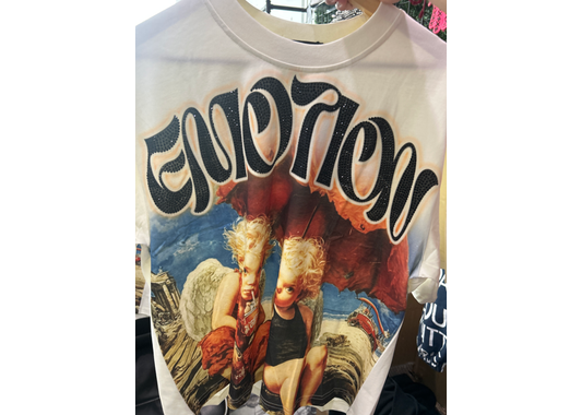 Mixed Emotion White/Orange