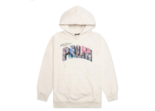 Palm angels sign vintage hoodie