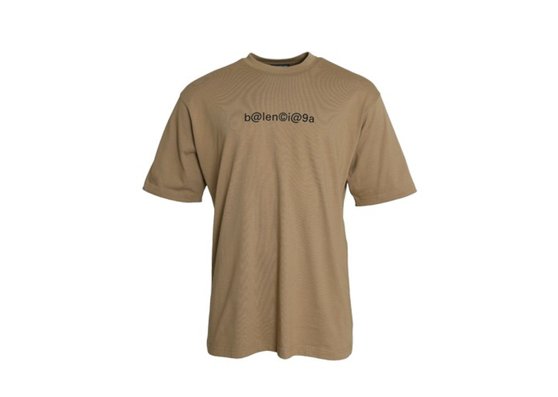Balenciaga Khaki Symbolic Tee