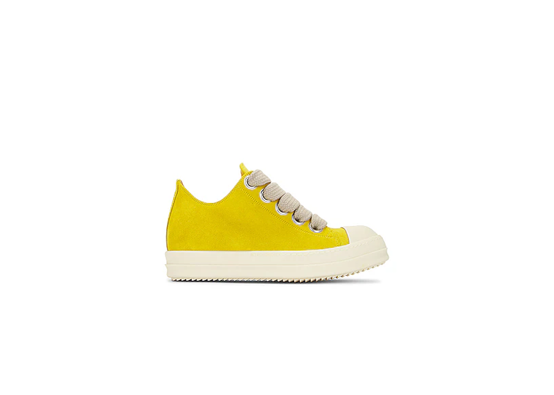 Rick Owens Ramone Jumbo lace lemon suede