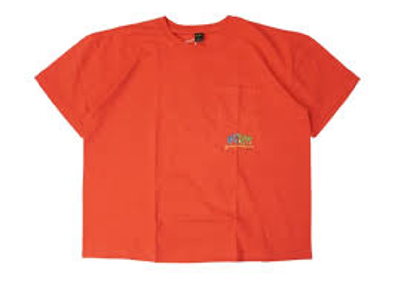 Matty Boy Anti Promo red t-shirt featuring a colorful graffiti logo