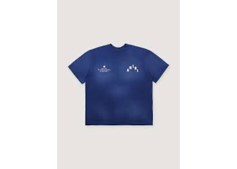 Amiri vintage blue Colleigiate tee
