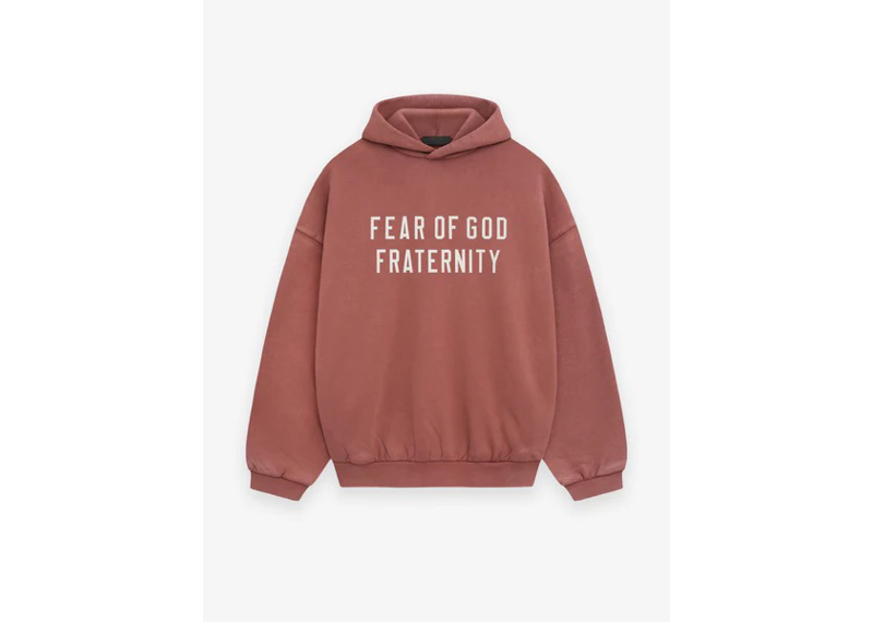 Red essential hoodie