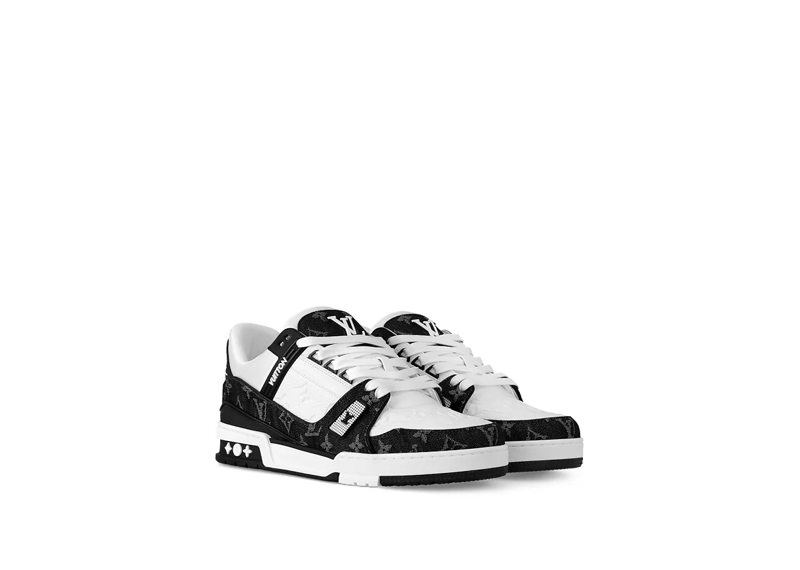 Louis Vuitton Trainers White Black