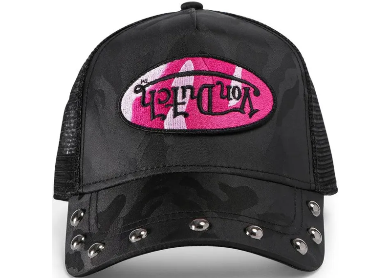 Von Dutch Hat Black Spikes