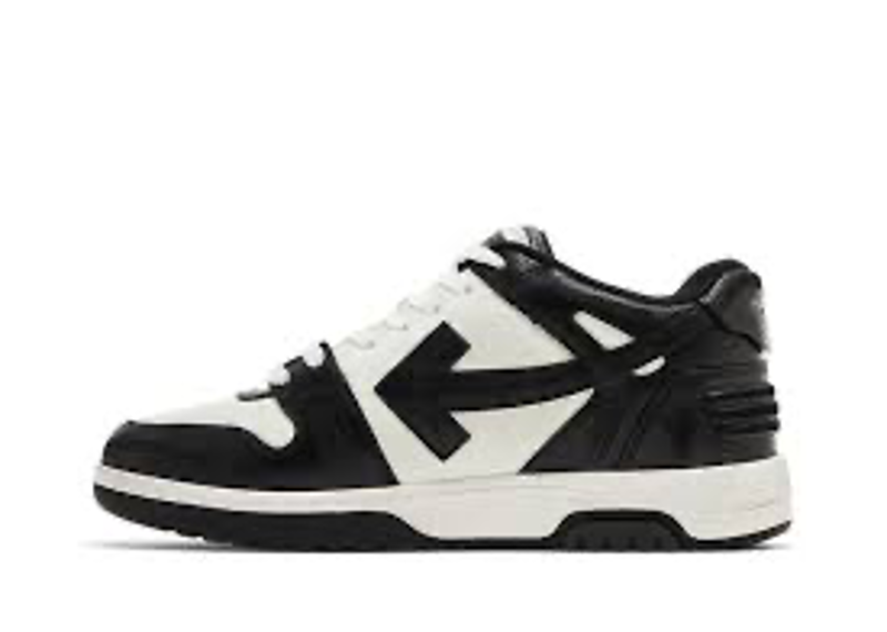 Off-White Out of Office Black White sneakers.