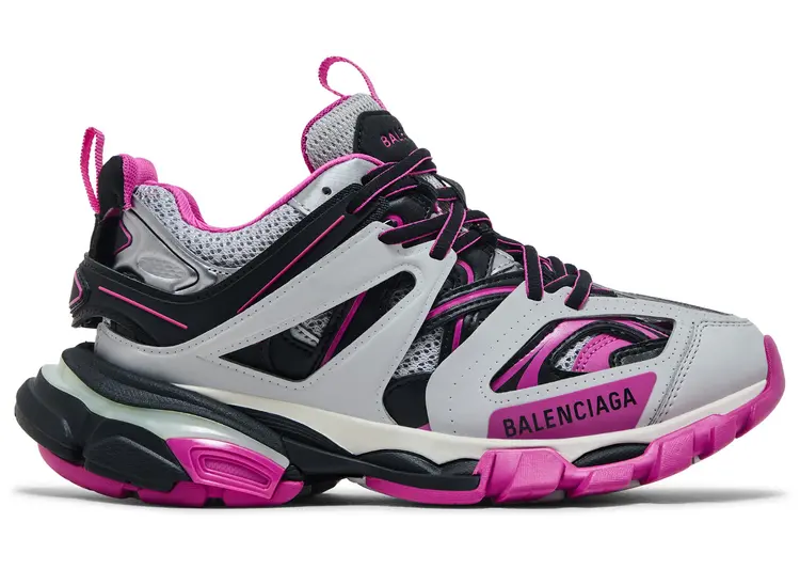 Balenciaga Track LED Grey Pink Black