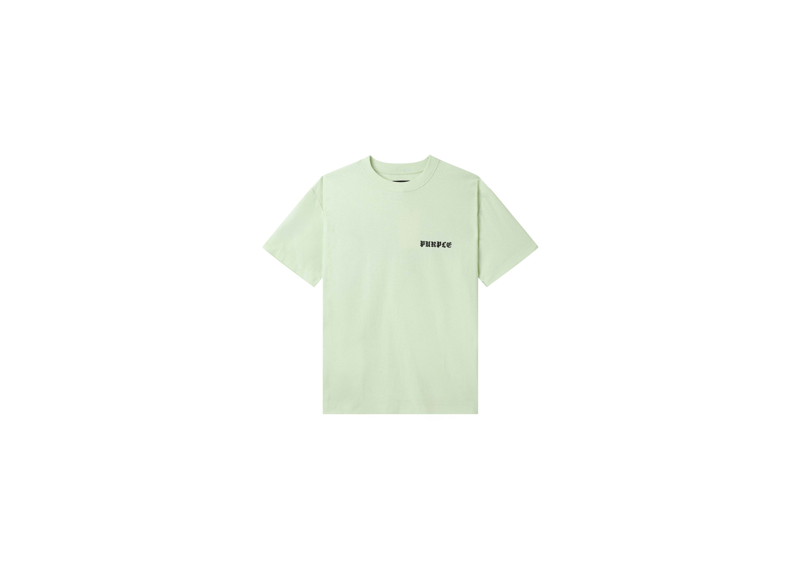 Purple Brand Tee Green