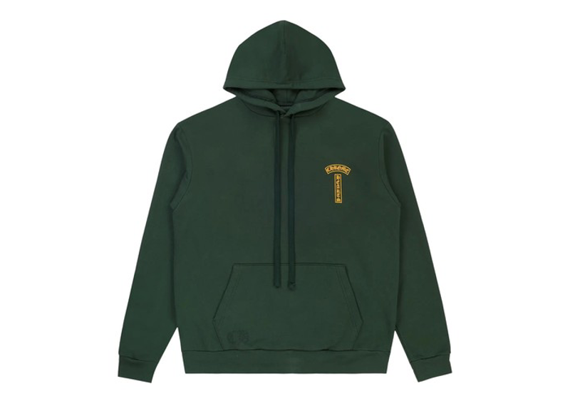 Chrome Hearts T Bar Hoodie Green