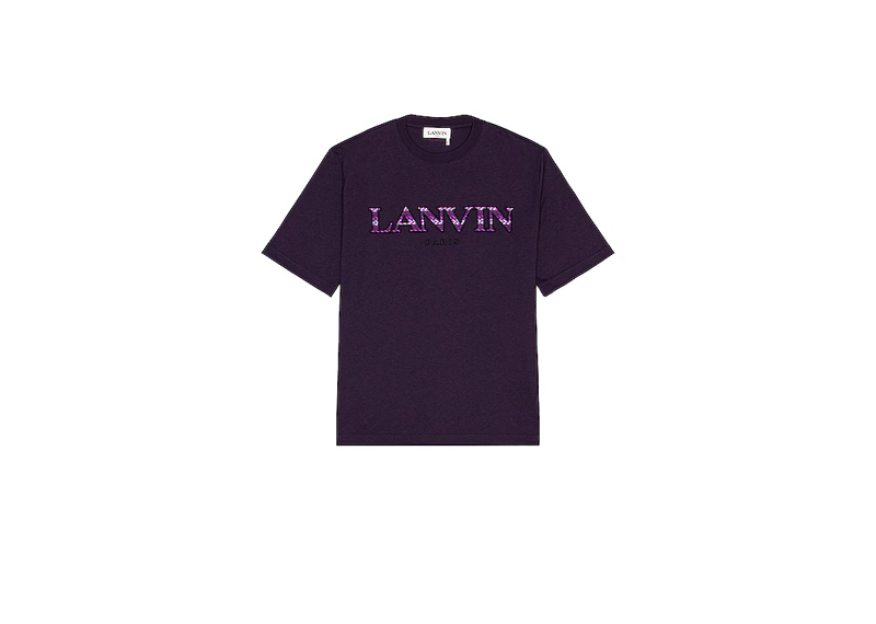 Lanvin Tee Aged Purple