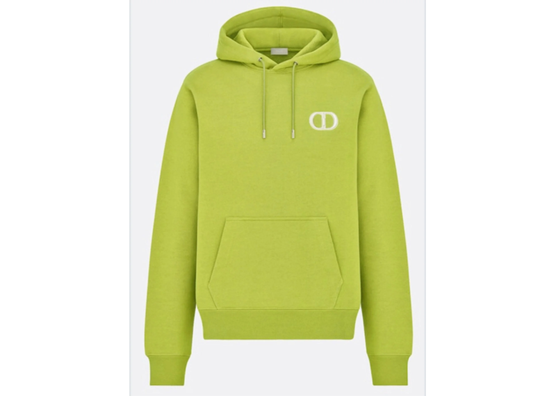 Dior CD Hoodie Lime Green