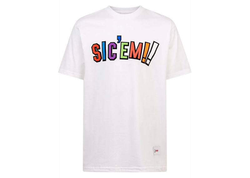 Supreme x WTAPS SicEm Tee White