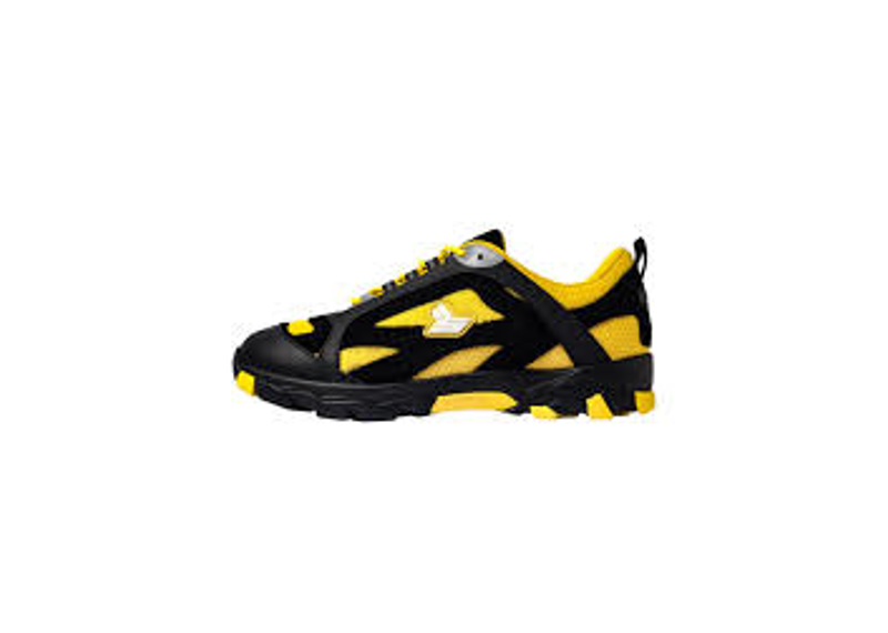 Sicko Hiking Shoes in a Lightning Yellow and black colorway, featuring a reinforced outsole.