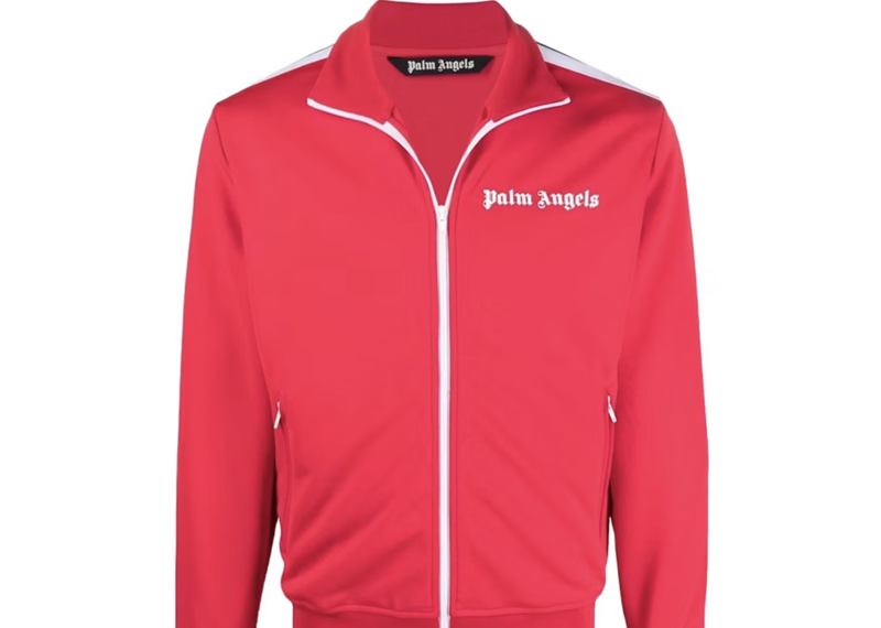 Palm angels red track jacket