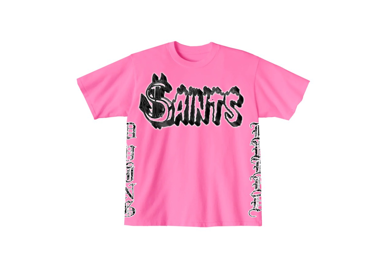 Saints Pink Tee
