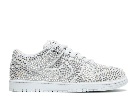 Cactus Plant Flea Market x Swarovski x Dunk Low Pure Platinum