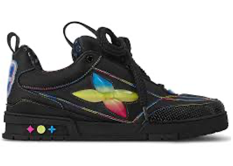 Louis Vuitton Black Skates Gradient monogram