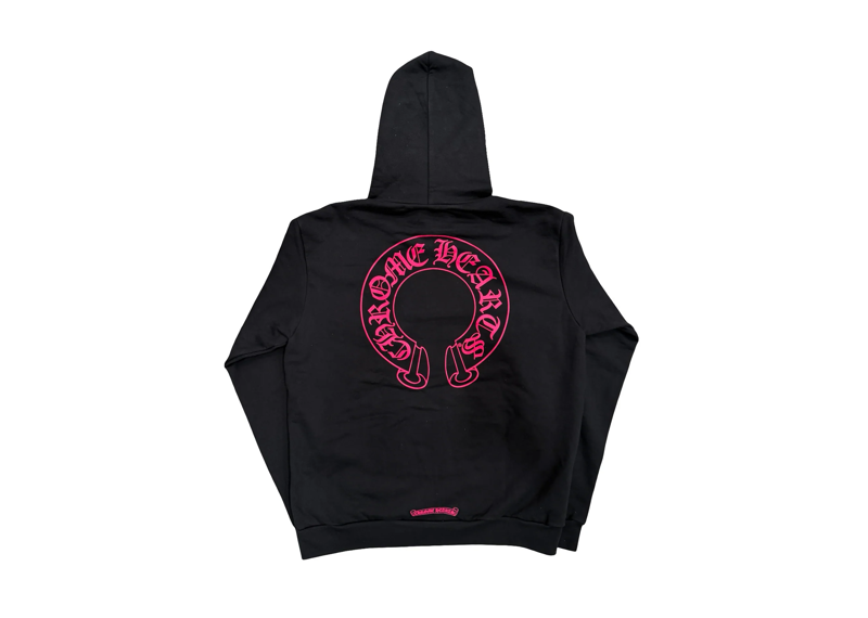 Chrome Hearts Floral Hot Pink Print Hoodie