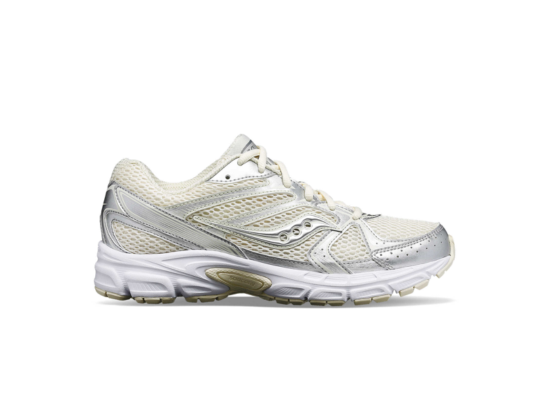 saucony ride millennium kdz cream/silver