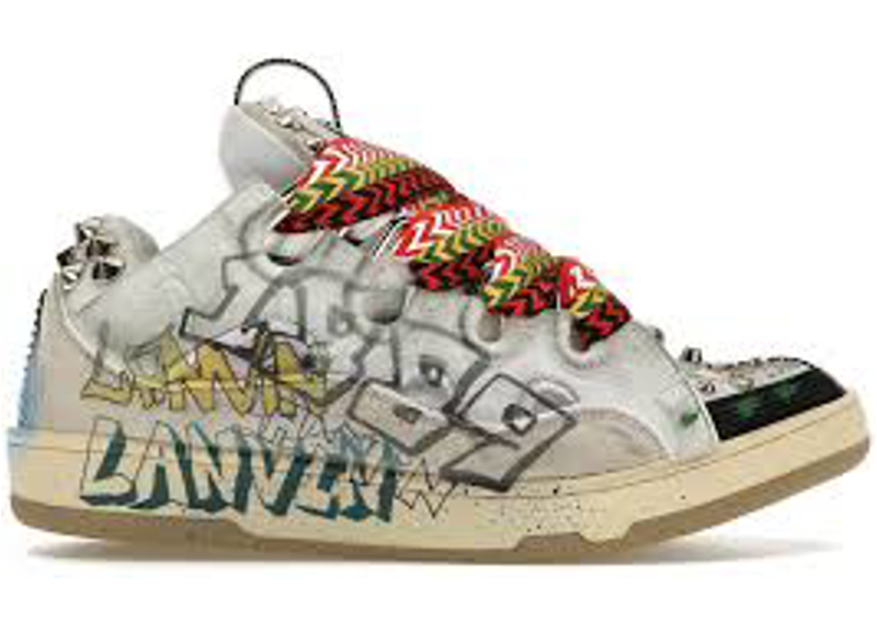 LANVIN Spike Graffiti Sneaker