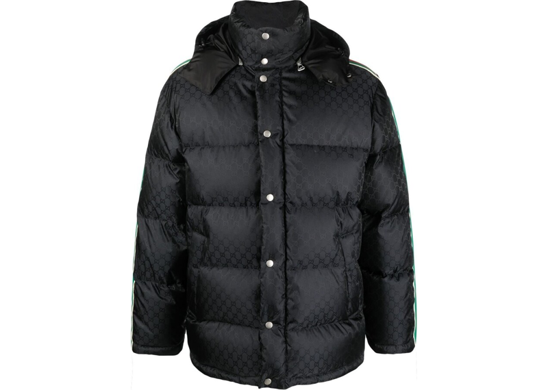 Gucci Black Monogram Down Jacket