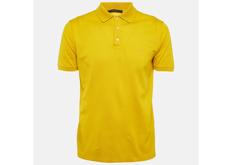 LV logo Embroided yellow