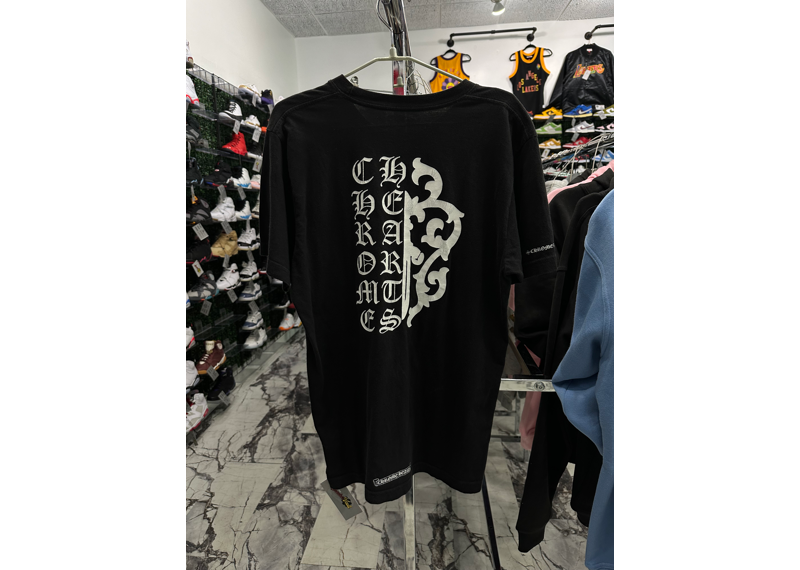Chrome Hearts Half Dagger Black Tee