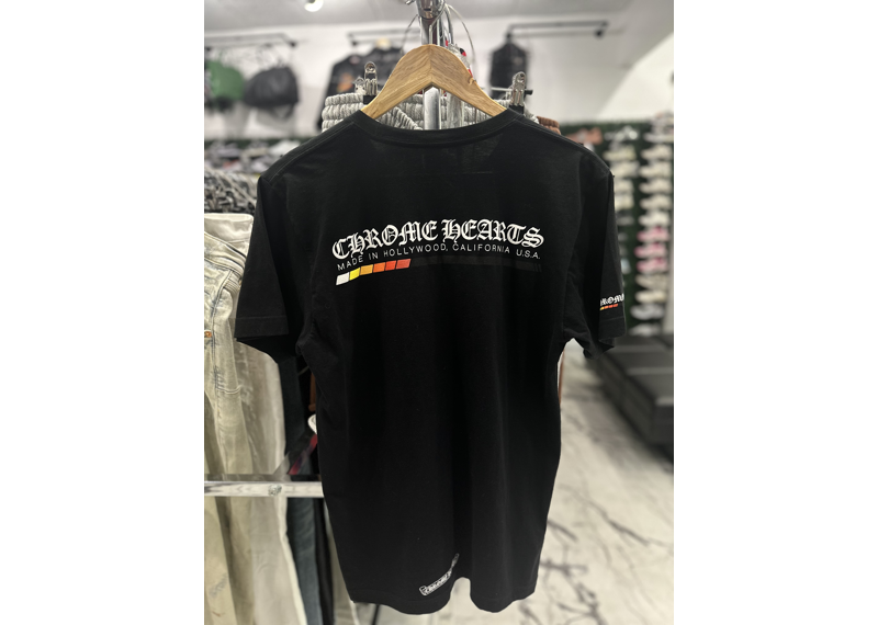 Chrome hearts black/orange shirt