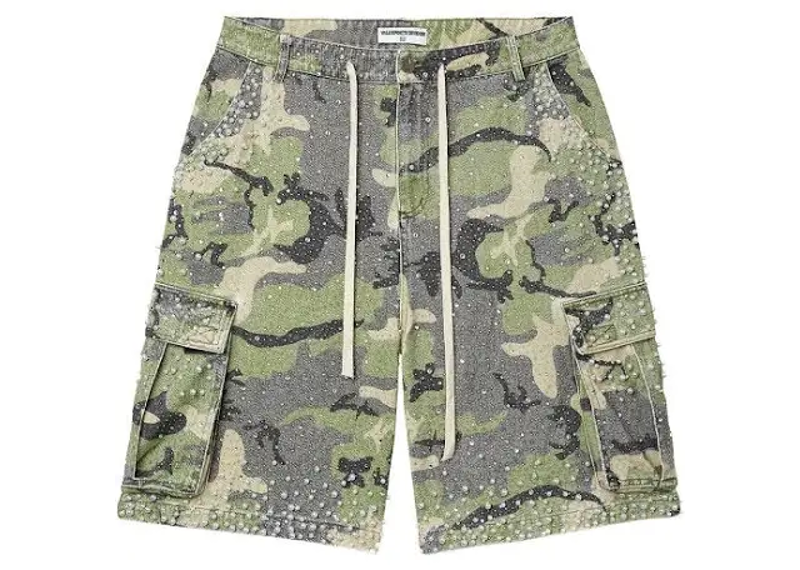 Vale forever Soulja Camo diamond pearl shorts