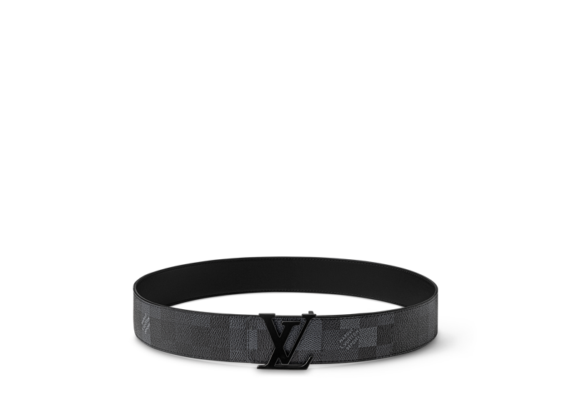 LV Initiales Damoflage 40mm Reversible Belt