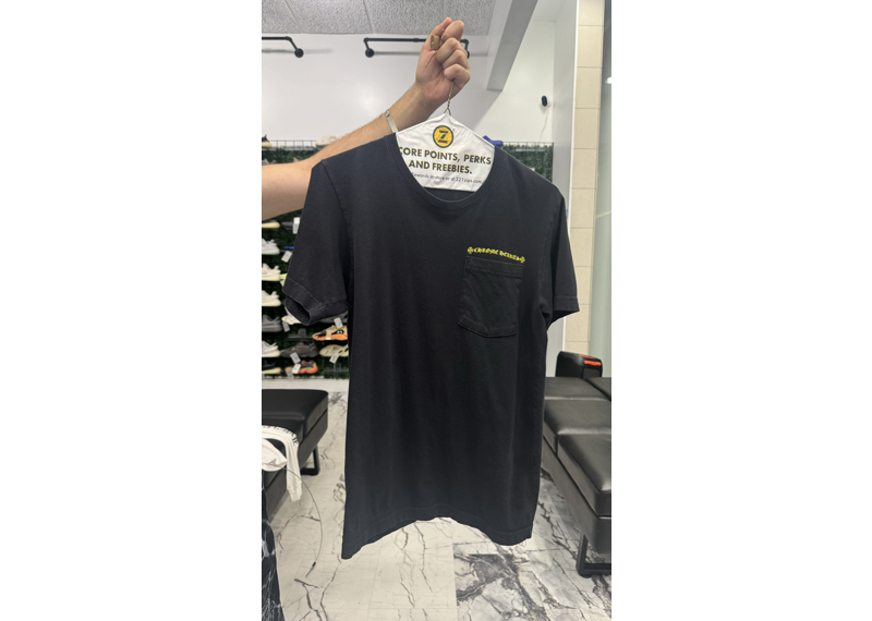 Chrome Hearts Black Yellow Tee