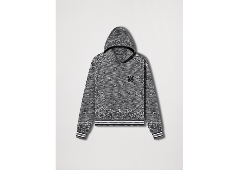 Amiri Space Dye Bandana Hoodie