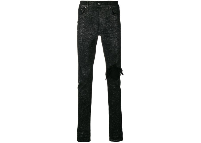 Amiri glitter black jeans