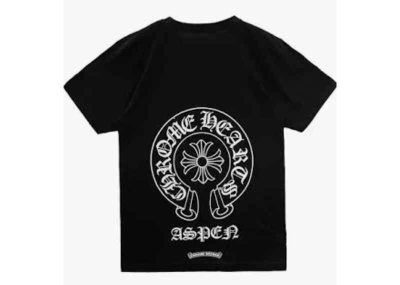 Chrome Hearts Aspen Horse Shoe Logo Black